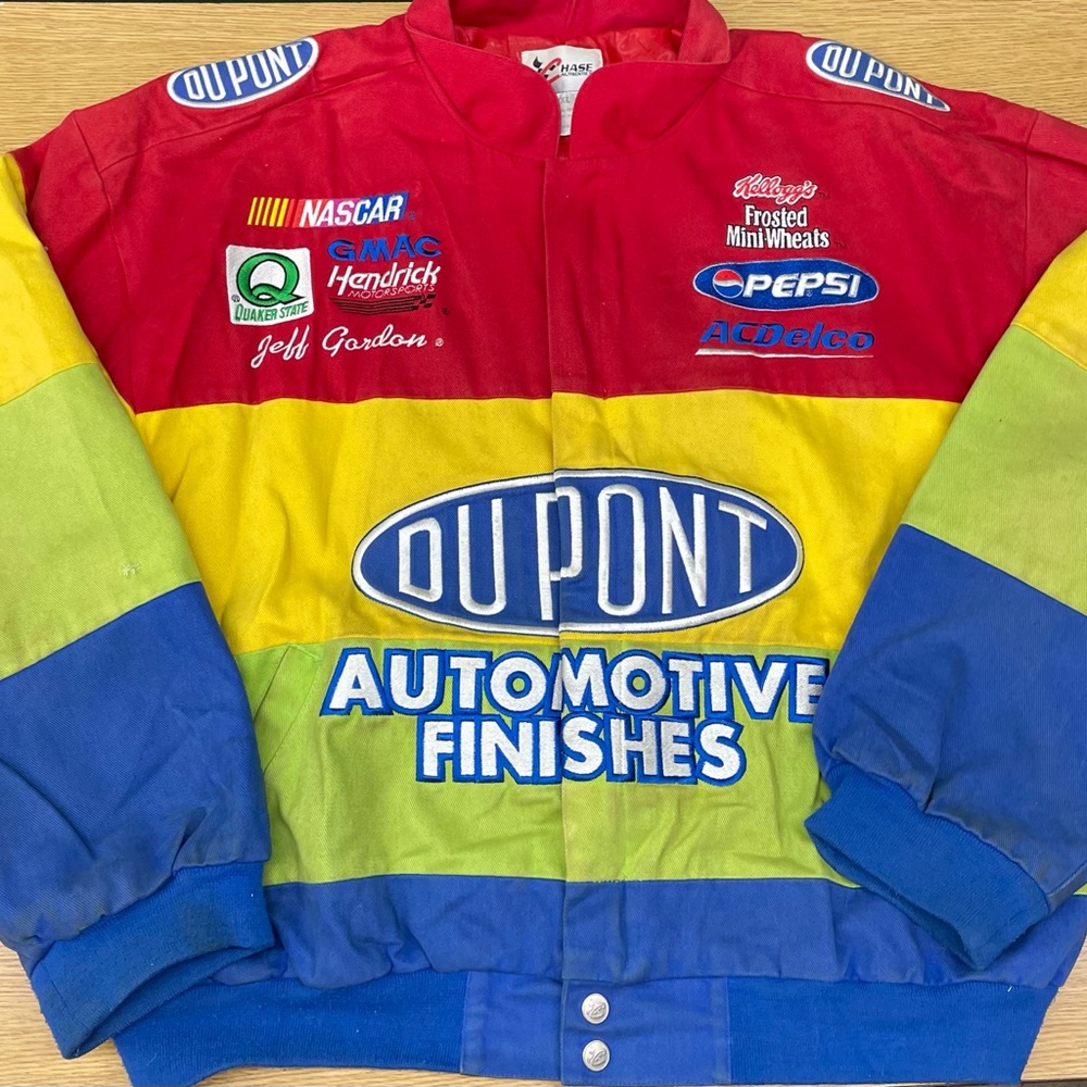 NASCAR DuPont Jeff Gordon Racing Jacket XXL